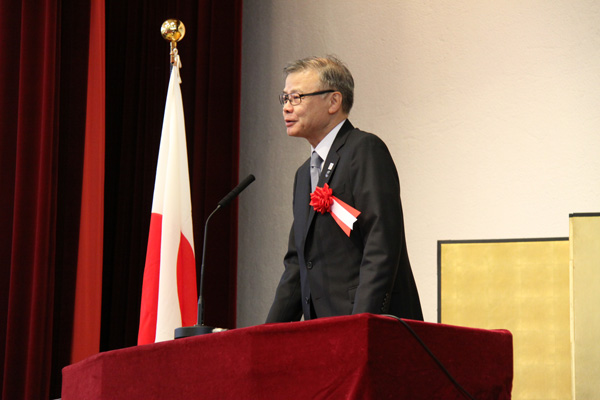 創立140周年記念式典　11月29日　文部科学大臣 祝辞