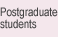 Postgraduate students