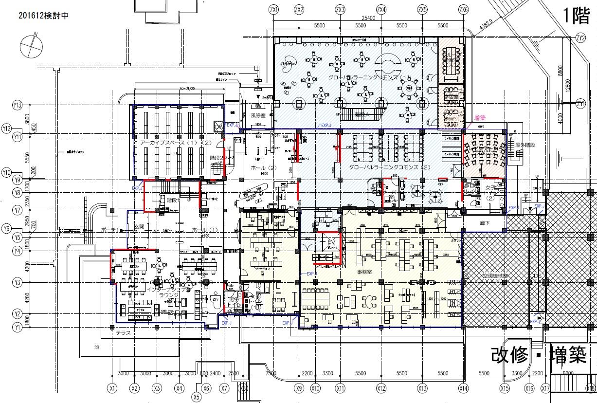 図書館1階　イメージ図