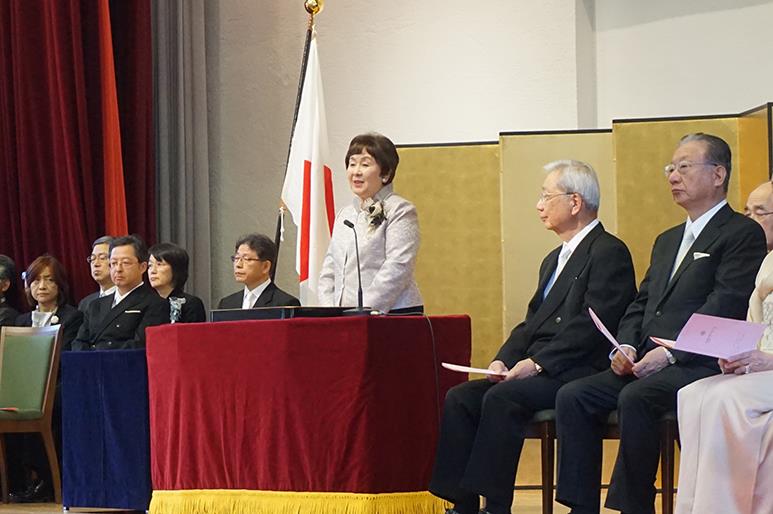 平成29年度卒業式 学長告辞 お茶の水女子大学