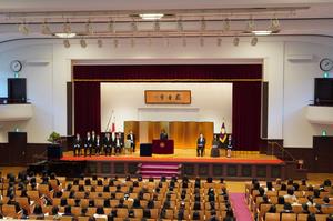 大学院入学式