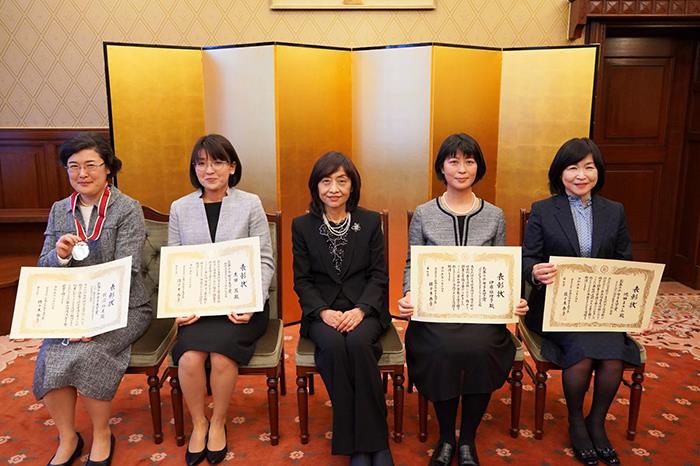 お茶の水女子大学賞授賞式