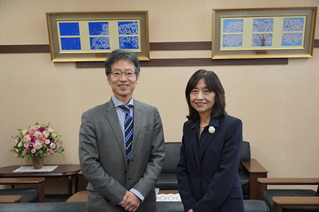 藤原事務次官と佐々木学長