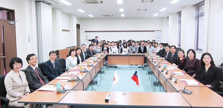 国立台北芸術大学（台湾）音楽学部長一行が来学